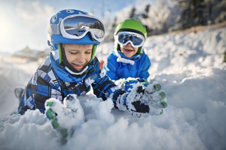 Ski sport glasses