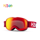 Lunettes de ski d'hiver de revêtement de lentille de protection Revo pour enfant