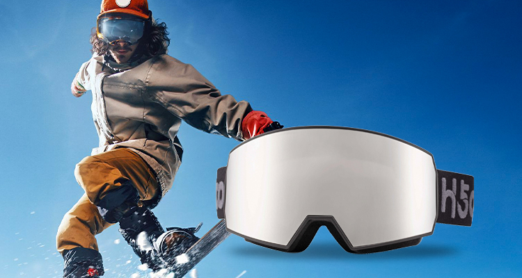 Ski protective glasses