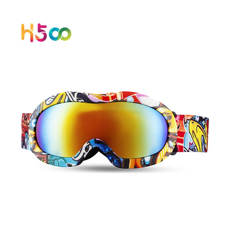 Custom Anti Slip Strap Band Kid Full Frame Ski Briller ski goggle