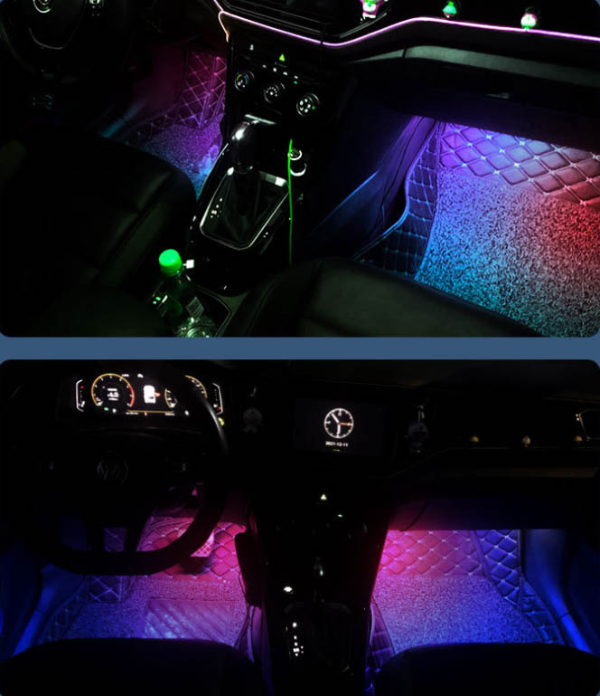 Magic RGB Strip Lights for cars