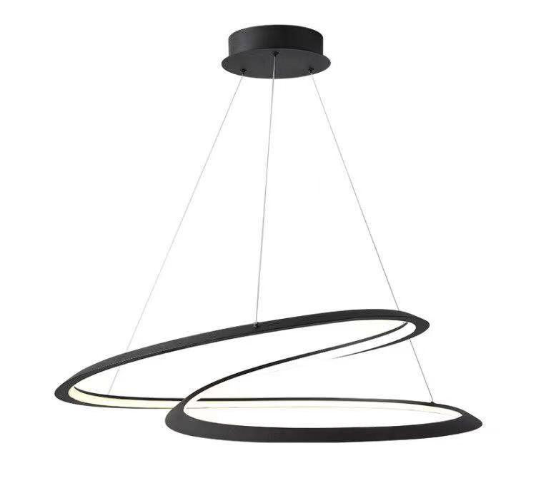 DIY LED Ring Circle Pendant Lights