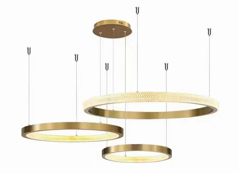 LED Ring Chandeliers Bulbs Dimmable