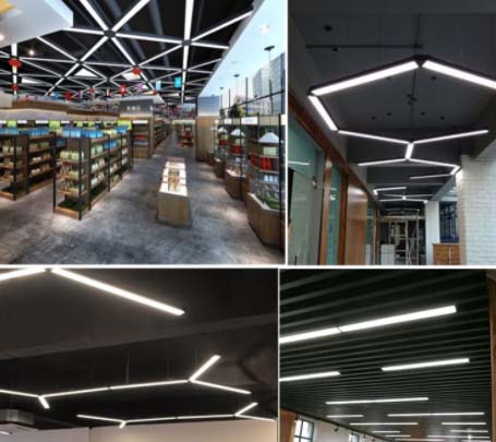 O Shape LED Office Lighting Ceiling