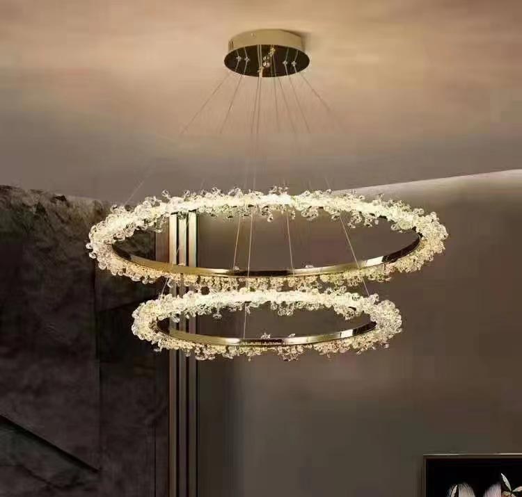Acrylic Ring Circle Pendant Lamps