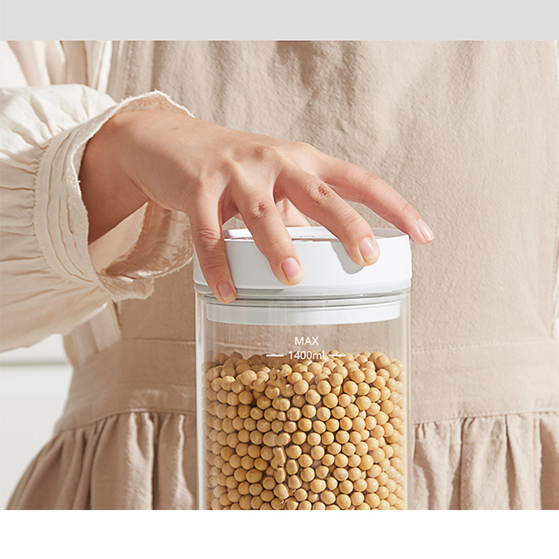 Supply Airtight Glass Vacuum Sealed Food Storage Jars Wholesale Factory