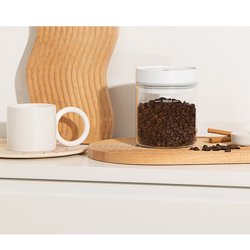 Supply Airtight Glass Vacuum Sealed Food Storage Jars Wholesale Factory