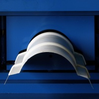 Metal Roof Ridge Cap Roll Forming Machine