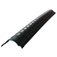 Metal Roof Ridge Cap Roll Forming Machine