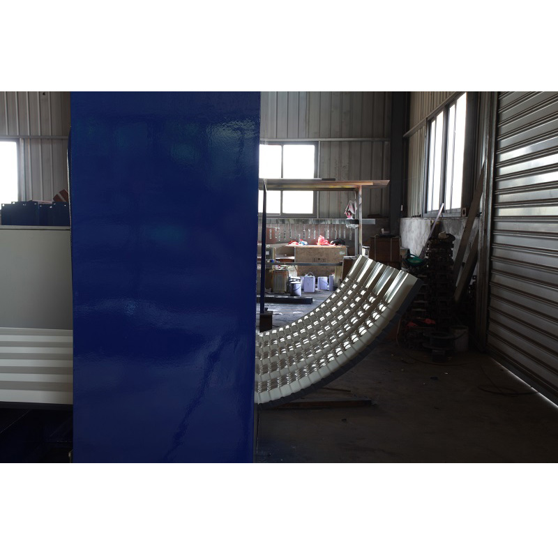 automatic crimping curved machine