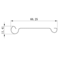HVAC Fire Damper Blade Roll Forming Machine