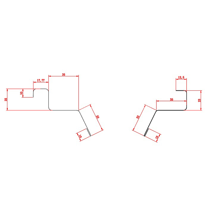 Steel Edge Forming Machine for FRP Lighting Roofing