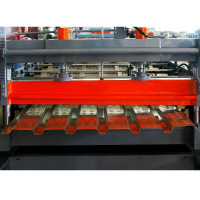 Floor Decking Profile Roll Forming Machine