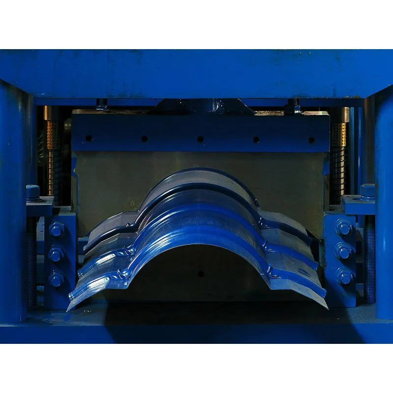 Mesin Roll Forming Roof Ridge Cap