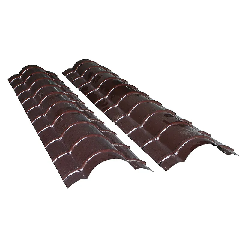 Mesin Roll Forming Roof Ridge Cap