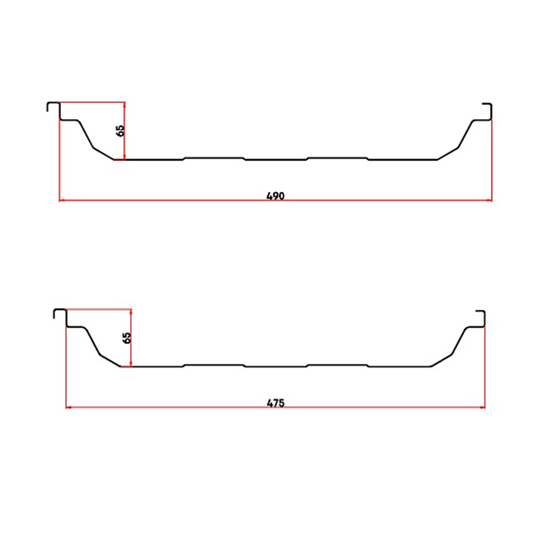 Boltless Roof Profile Roll Forming Machine