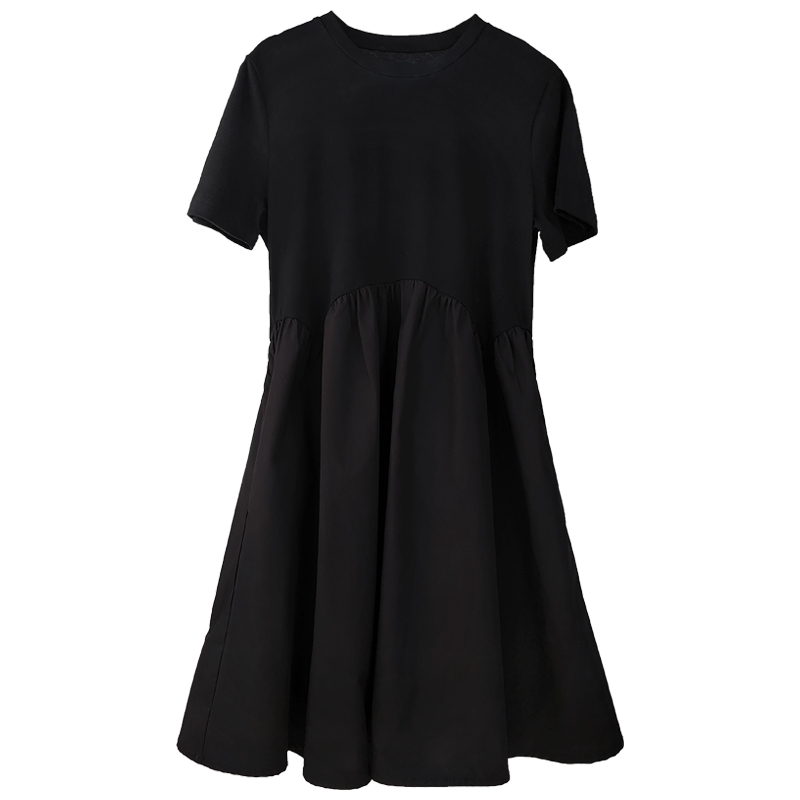 Supply Elastic Waisted A Line Short Sleeve Dress Wholesale Factory ...