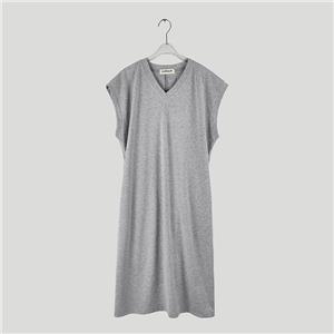 grey jersey long dress