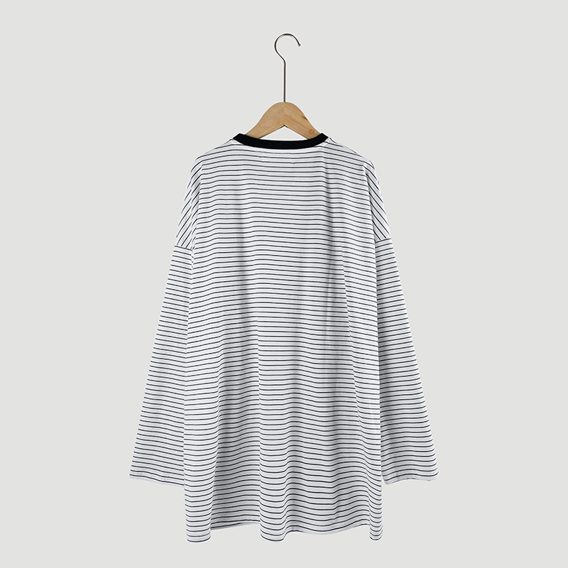 stripe long shirts