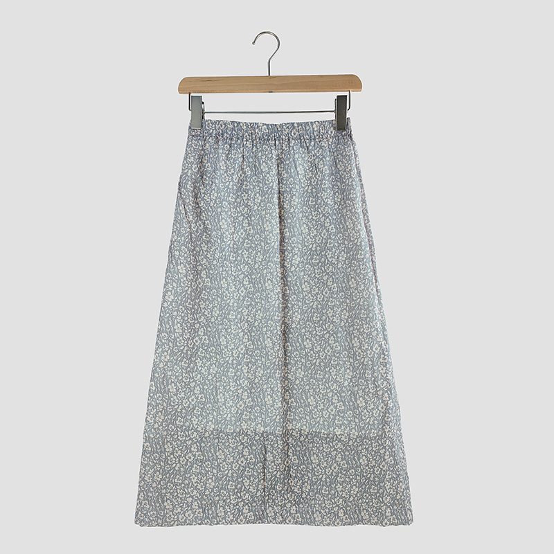 viscose floral print skirts