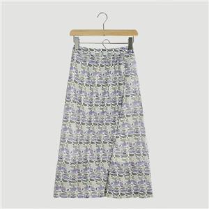 viscose floral print skirts