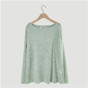 light green knit long sleeve shirts