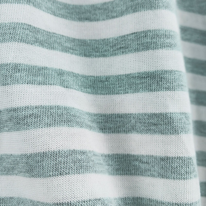 stripe V-neck shirts