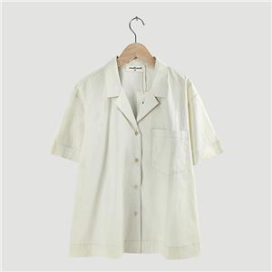 short sleeve label collar shirts