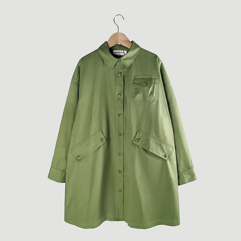 mid-lenght green jackets