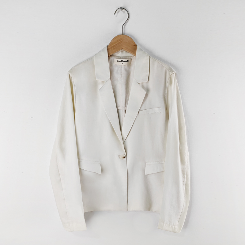 linen cotton blazer