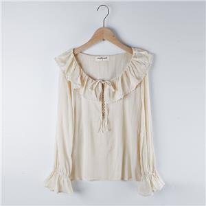 ruffle blouse