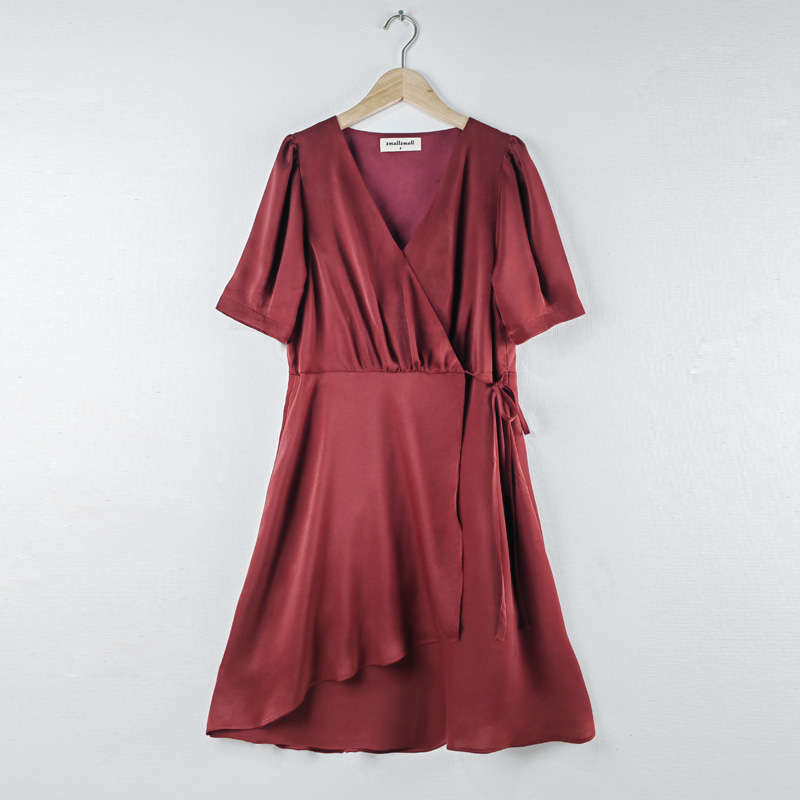 garnet gathering dress