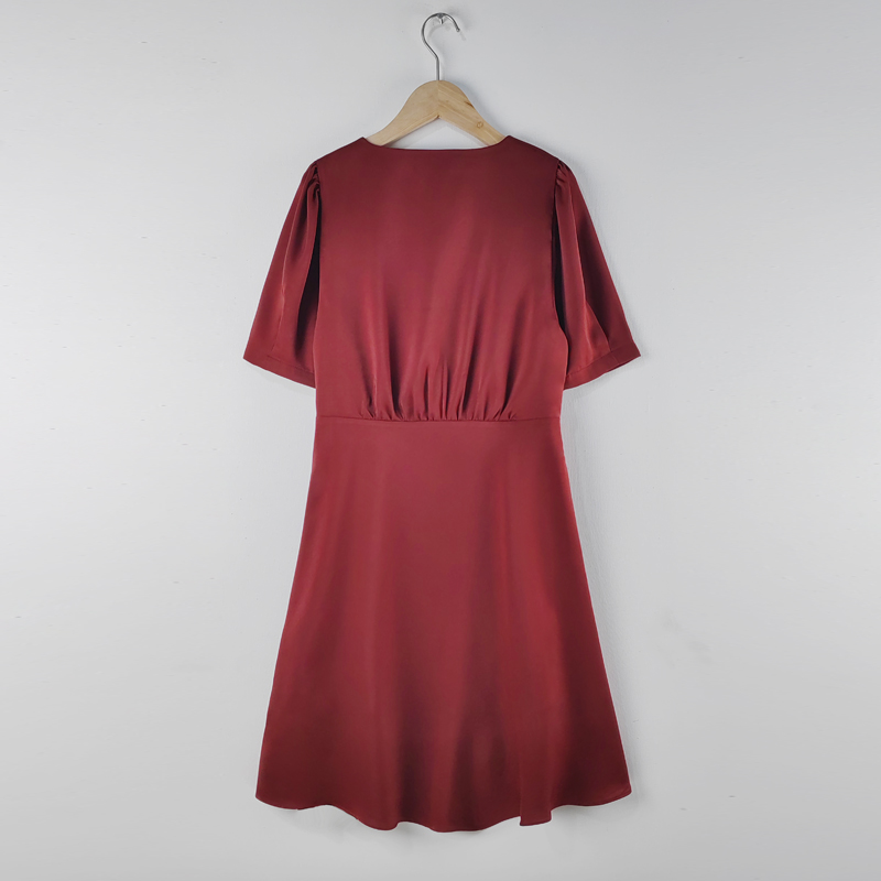 garnet gathering dress