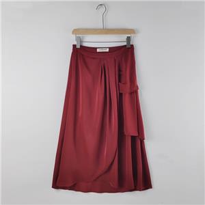 garnet satin skirts