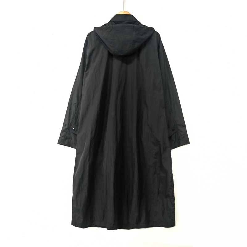 black hoody coat