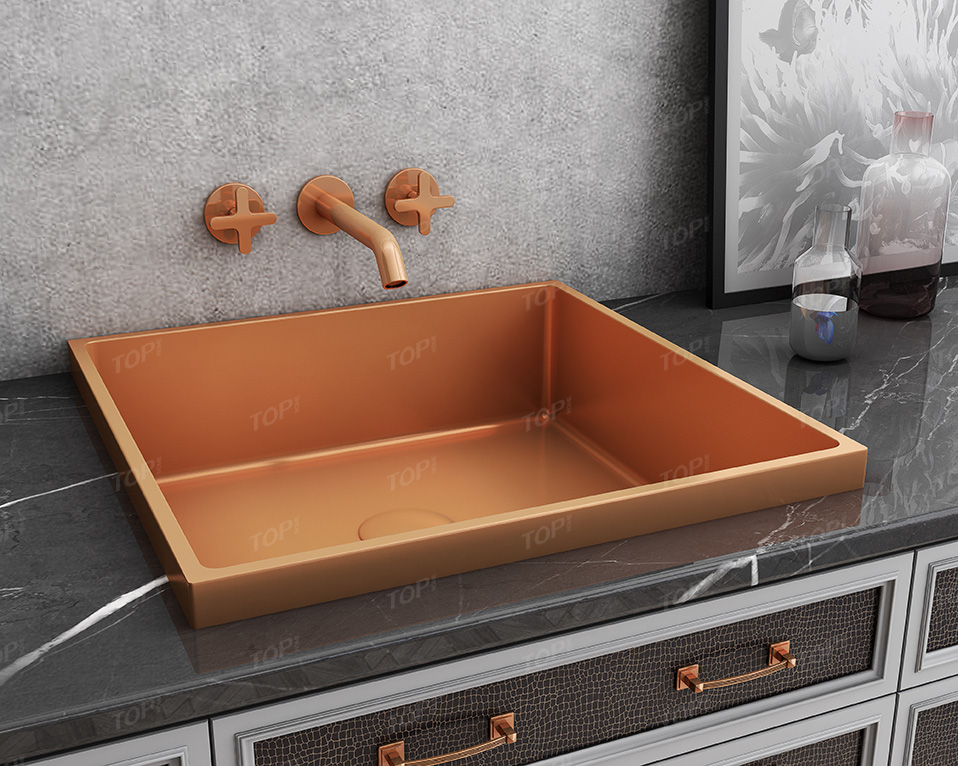 drop-in apron sink