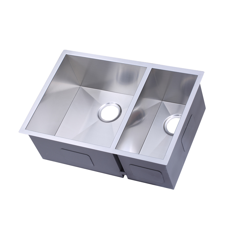 Utility Stainless Steel Sink Double Bowl Commercial Sink