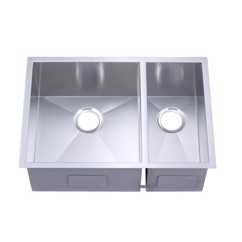 Utility Stainless Steel Sink Double Bowl Commercial Sink