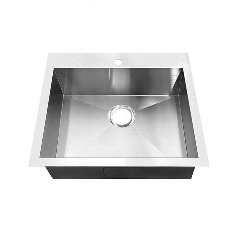 Stainless Steel Drop-in Single Bowl Kitchen Sink