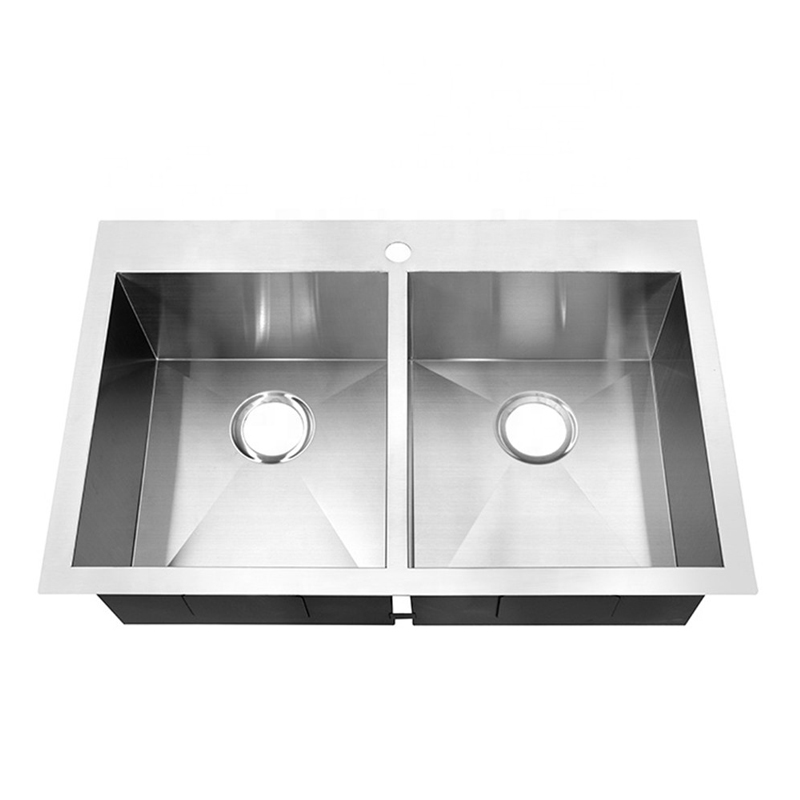 double drain sink