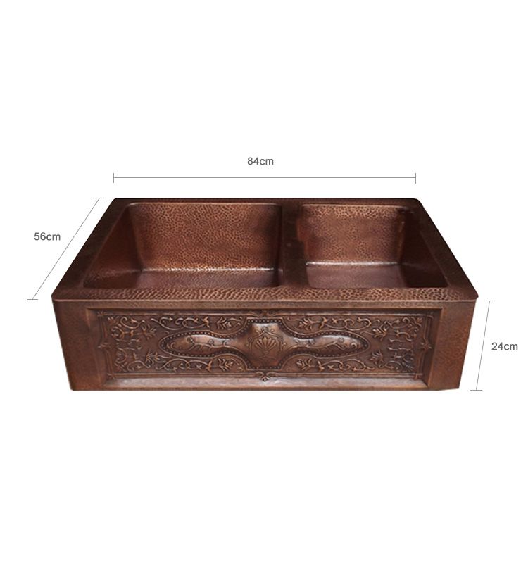 Copper Sinks Manufacturer Good Quality Kitchen Small Hand Wash Basin Sinks