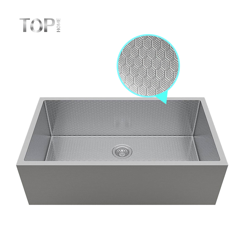 Apron honeycomb single kitchen sink