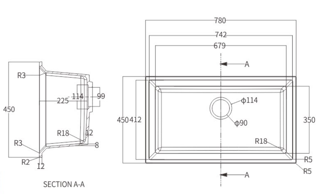 undermount sink