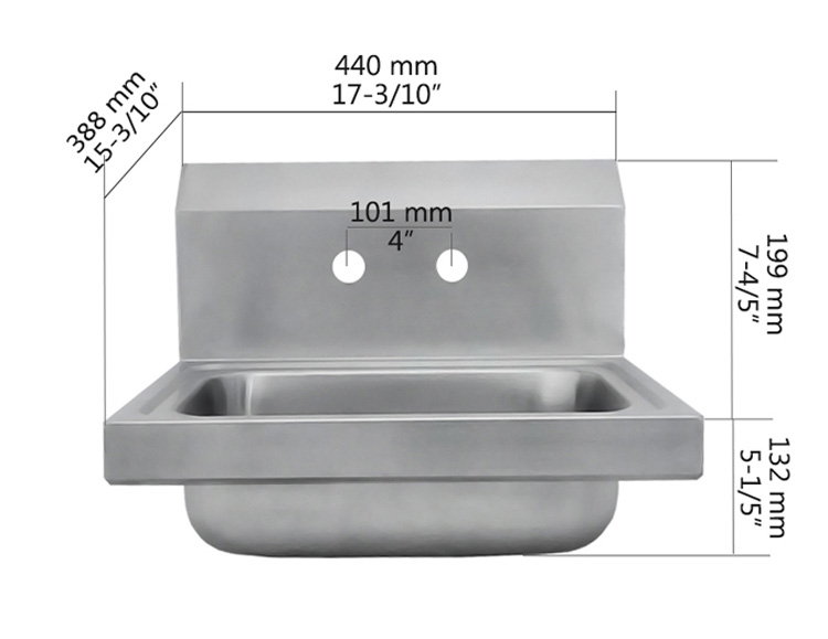 Stainless steel sink