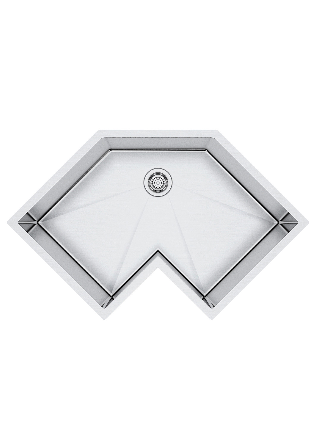 Wholesale 304 Stainless Steel Long Style Surface Welded Square Kitchen Double Bowl Corner Sinks Wholesale 304 Stainless Steel Long Style Surface Welded Square Kitchen Double Bowl Corner Sinks