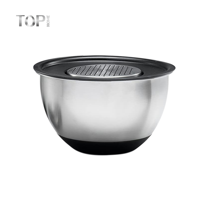 Ang Tahanan na Stainless Steel ay Nagbebenta ng Modern Mixing Basin Salad Bowl