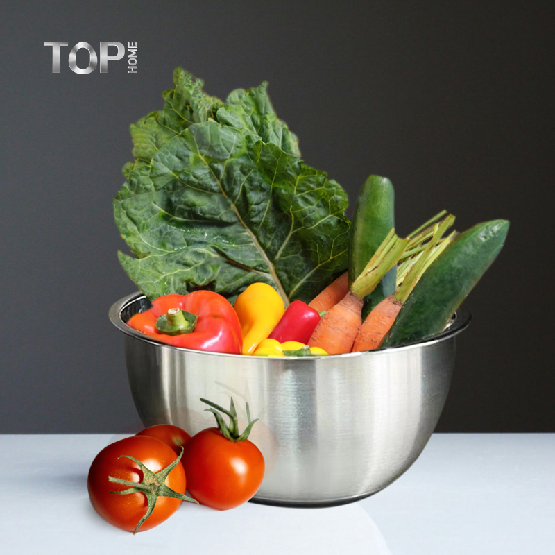 Household Stainless Steel Sell Modern Mixing Basin Salad Bowl