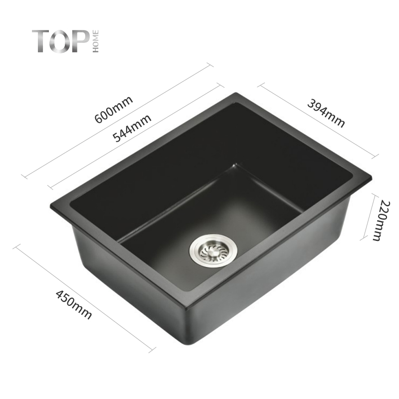 Granite Single Undermount Quartz Kitchen Sink