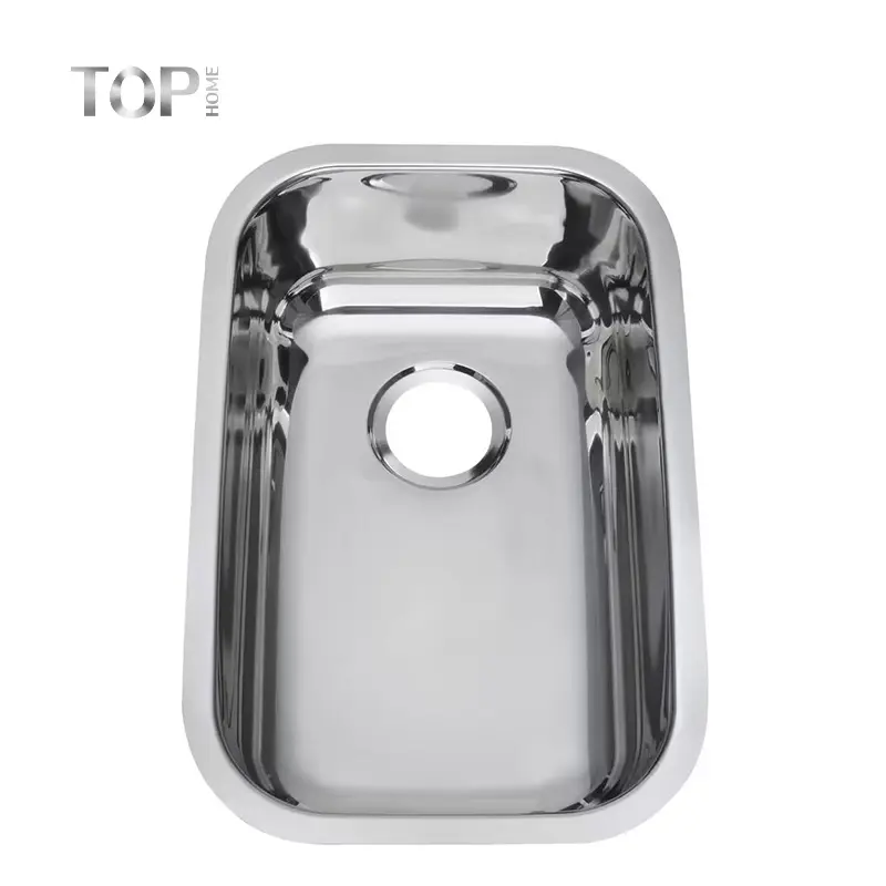 High Quality South American Standard Size Stainless Steel Single Bowl Pressing Kitchen Sink