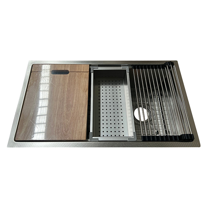 Bồn rửa nhà bếp hình tổ ong bằng thép không gỉ 304 thiết kế mới